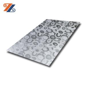 Stamped Laser Cut Metal Embossing Sheets 5Wl 6Wl Pattern Finish