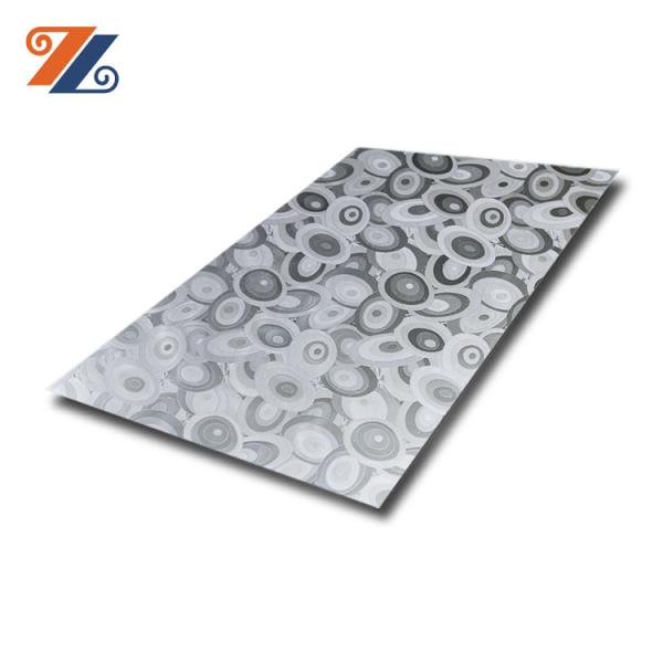 Stamped Laser Cut Metal Embossing Sheets 5Wl 6Wl Pattern Finish