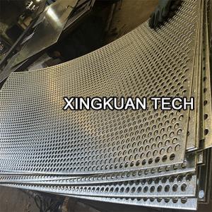 Punching Perforated Wire Mesh Stainless Steel 304 316 Material