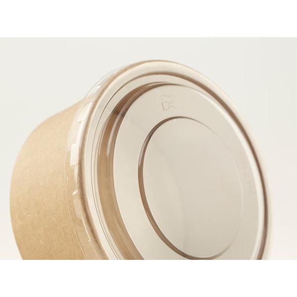 Buy Restaurant Disposable Paper Bowls With Lids Customized Logo Medium Size at wholesale prices