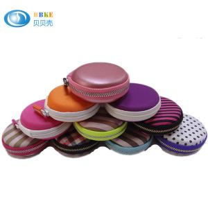 Eco Travelling EVA Headphone Case , Waterproof Mini Hard Earphone Case