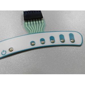 Flexible Membrane Switch Keyboard With Texture Surface Customized Size