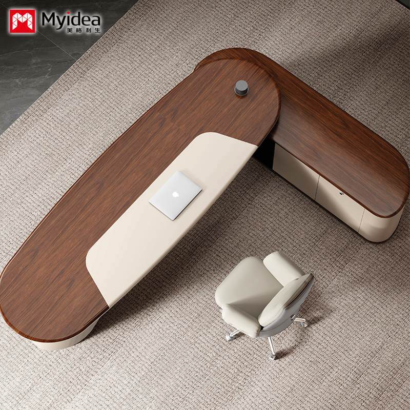 customization fashionable，light luxury，grand boss，executive desk，senior