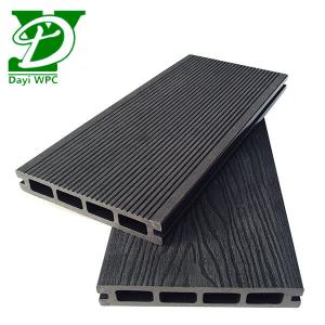 Waterproof Double Sided Embossed Composite Hollow Wood Plastic Decking