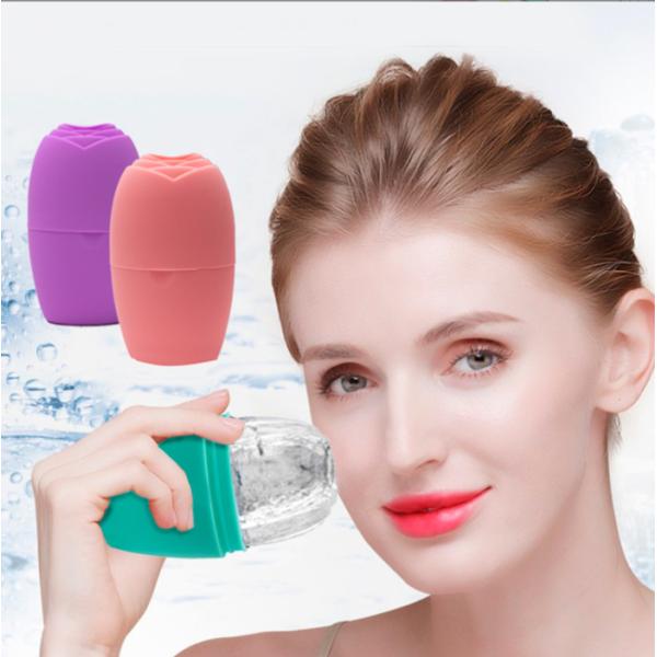 Sustainable Silicone Facial Ice Roller for Cooling Massage and Beauty Care Routine