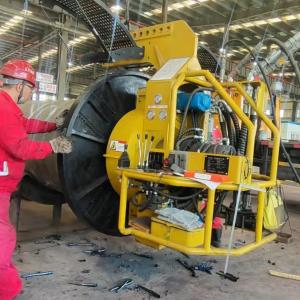 Pipeline Groove and End Beveling Machine Weight KG 4500 Advanced Beveling