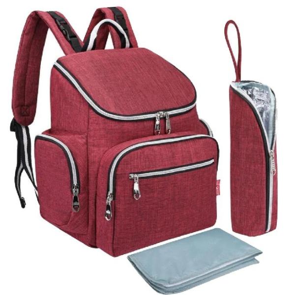 Buy Multifunction Oxford Baby Diaper Bag Backpack With Changing Pad at wholesale prices