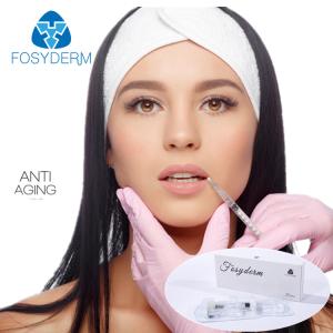 Cross Linked Hydrochloric Acid Lip Filler Transparent Gel 1ml Non Surgical