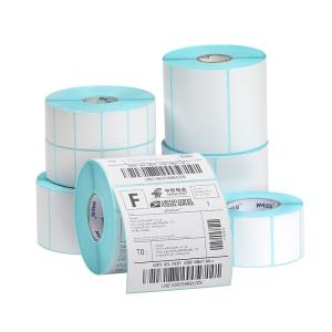 Wood Pulp BPA Free Glassine Paper Thermal Label Roll for Grease and Water