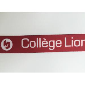 Recycled Heavy Duty Lanyard / Dye Sublimation Lanyards With Portable Phone