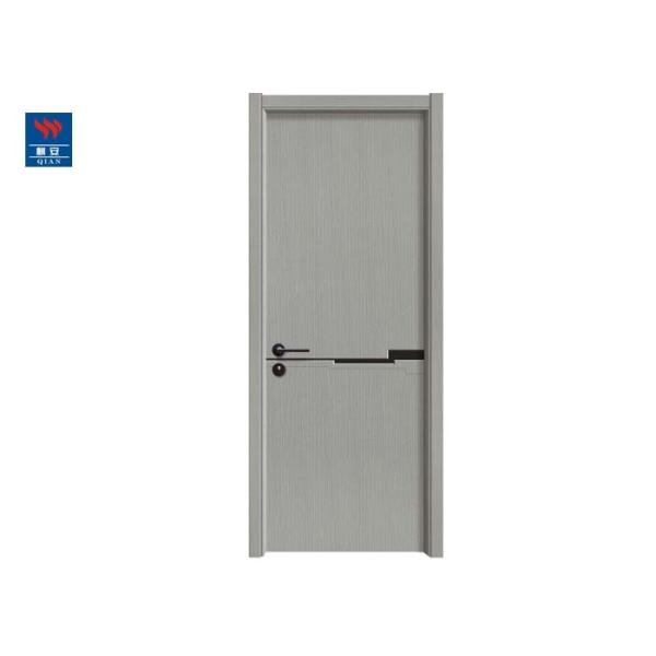 Veneer Pine Wooden Eco Friendly Doors 950*2100mm