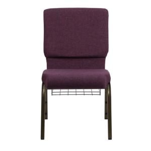 Iron Steel Stacking Church Chairs with Lumbar Support