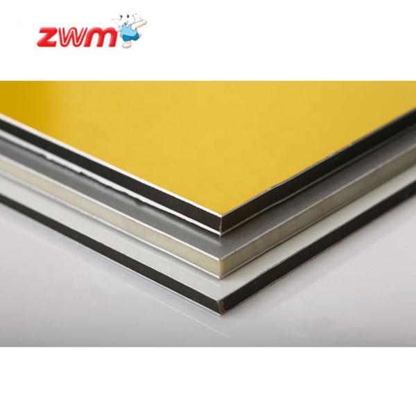 PE Aluminum Composite Panel A Wide Range Of Widths For Various Design Specificat