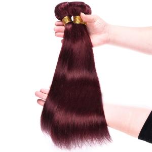 100% Brazilian Virgin Hair Double Machine Weft Tangle Free Healthy Ends