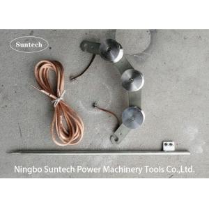 Aluminum Sheave Hook Grounding Block Conductor Stringing Block