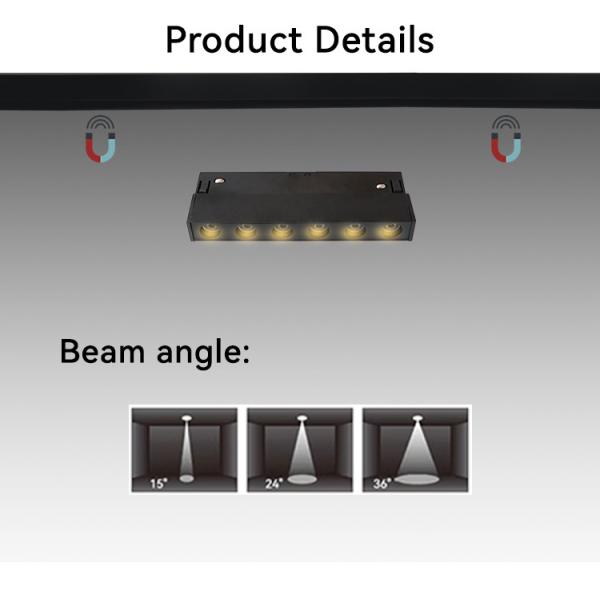 Low Voltage Magnetic Lighting Track Centralized Control Magnetic Track Light