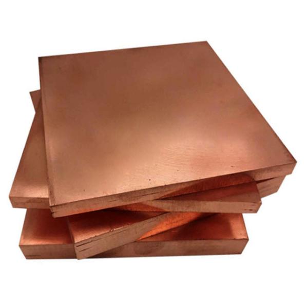 Buy 99% Pure Polished 4x8 Copper Sheet C10100 C10200 C10300 Material at wholesale prices