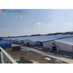 Prefab Steel Structure Poultry House - Q235B/Q355B Carbon Steel Design