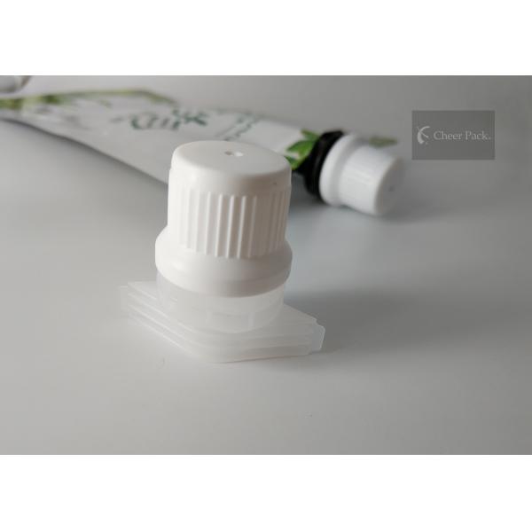 Professional White Pour Spout Caps Food Grade With 15mm Inner Diameter