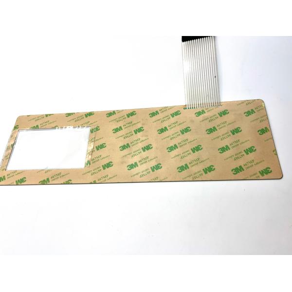 Key Pad Instrument Membrane Switch Prototype With 1.25MM Pitch Female Connector