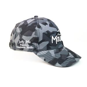 Flat Camo Embroidered Baseball Caps Custom Logo Unconstructed Or Any Other