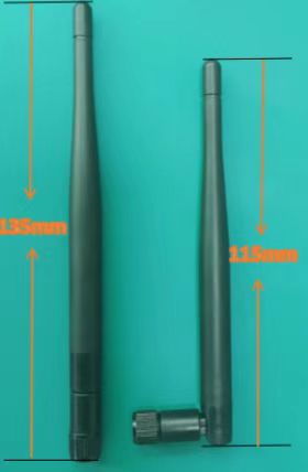 Connector Type Rp-SMA male Wifi Antennas Wifi6 Wifi 6E 6G Rubber Antenna 5-7dBi High Gain