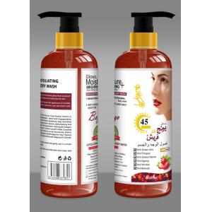 Strawberry Vitamins Whitening Shower Gel Smoothing Softsoap Body Scrub