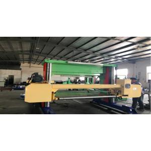 Long Sheet Sponge Polyurethane Foam Cutting Machine High Efficiency