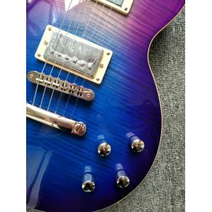 Human Free shipping Tiger stripes standard model Electric Guitar LP guitar