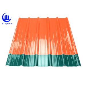 UPVC House Cover Construction Heat Insulation Roof Tiles Sheet