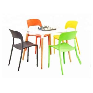 Promotion Fashion Modern Solid 41cm Height Baby Plastic Chair