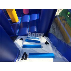 EN71 Backyard Inflatable Princess Bounce House With Slide