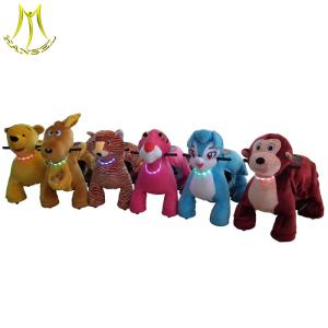Hansel hot selling children electric coin operated ride on animals