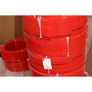 Quality HighTensile And Tear Strength Red Polyurethane V Belt for Conveyor Floor And Roof Tiles Conveying for sale