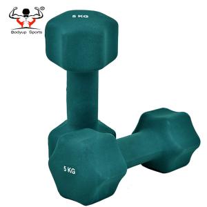 Star Shaped PVC Coated Dumbbells Beautiful Appearance For Women Multi Color