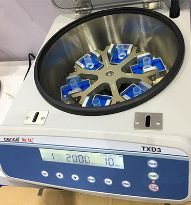 Cence TXD3 Low Speed Centrifuge 3000rpm 890xg ABS Plastic