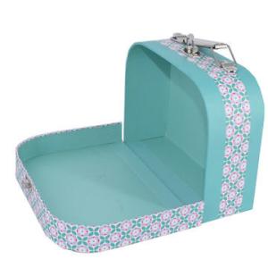Original Design Suitcase Small Suitcase 28*18*8cm Size Cardboard Storage Boxes