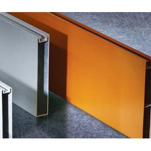 Customized Full Range Aluminum Curtain Wall Profile , Glass Roof Framing