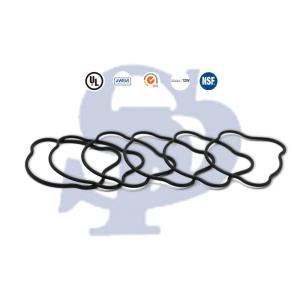 FKM Silicone HNBR FVMQ Rubber Seal Gasket with IATF16949/ NSF 61 / UL 157