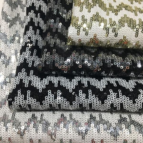 Embroidery Pink Sequin Tablecloth Professional Elegant Hometextile Stripe