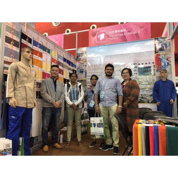 80% Polyester20%Cotton Density 120x60 Fluorescent Neon High Visible Polycotton Fabric