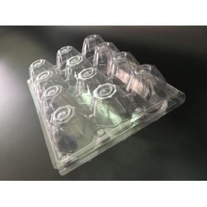 30 Hole PET PVC Plastic Egg Tray For Egg Packaging With Recyclable Material