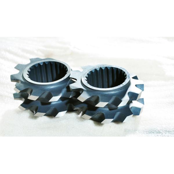 Granles Extruder Machine Parts For Coperion STS75 Wear Resistant Alloy Screw