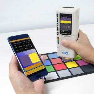 Quality 4mm Aperture Lab Spectrophotometer CR5 Bluetooth 5.0 With Plane Grating for sale