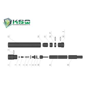 Quarry benching operations downhole drilling tools proprietary heat treatment