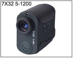 Compact 127x80x43mm Laser Rangefinder for Golf Hunting 133yard/1000yard Field of View