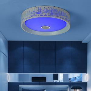 Bluetooth Led Lamp ceiling with loundspeaker for bedroom dimming LED Ceiling