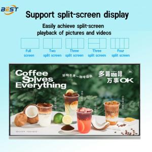 Commercial Digital Tabletop Menu Displays 23.8inch/21.5inch Pixel Pitch