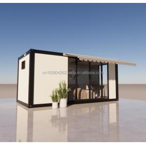 Hotel Accommodation 20ft Prefabricated Detachable House with Galvanized Steel