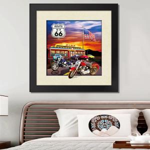 Customised Landscape 5D Lenticular 3d Printing PET Lenticular UV Printing